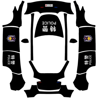 SHPD特警（SHPD SWAT） – 特斯拉 Model Y 塗裝