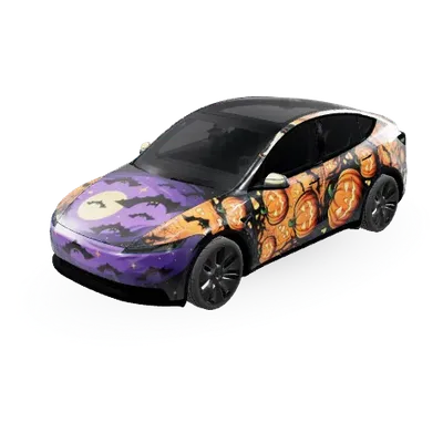 Halloween – Tesla Model Y Wrap