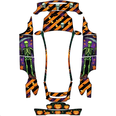 ハロウィン (Halloween) – テスラ Model X ラッピング