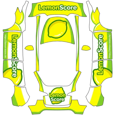 LemonScore Демо (LemonScore Demo) – оклейка Tesla Model Y