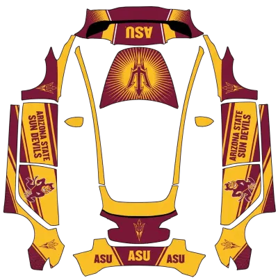 ASU – Tesla Model 3 Wrap