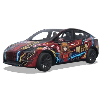 サーキット飛鳥 (Asuka 明日香) – テスラ Model Y ラッピング