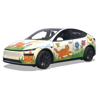 dikkie dik – Tesla Model Y wrap