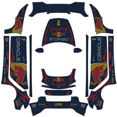 Redbull Racing – Tesla Model 3 wrap