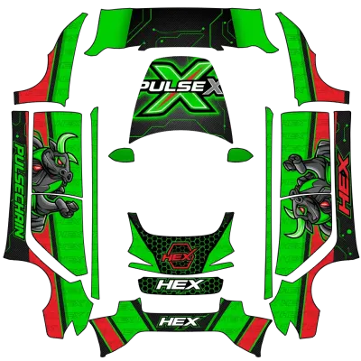 Pulsex AI (Pulsex ai created) – Tesla Model 3 Wrap