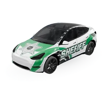 バラード郡保安官 (Ballard County Sheriff) – テスラ Model Y ラッピング