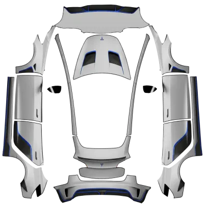 碳纖維M3（Carbon FIber M3） – 特斯拉 Model 3 塗裝