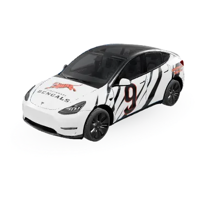 Cincinnati Bengals – Tesla Model Y Wrap