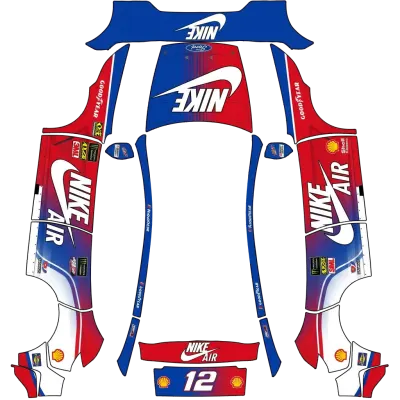 나이키 나스카 (Nike Nascar) – 테슬라 Model Y 랩핑