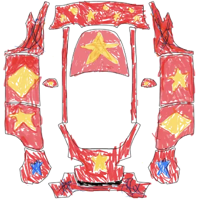 Краска Нади (paint of nadi) – оклейка Tesla Model Y