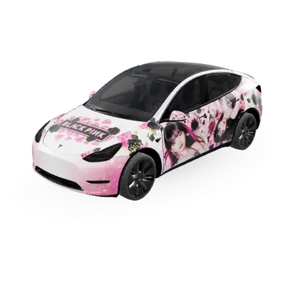 Blackpink – Tesla Model Y Wrap