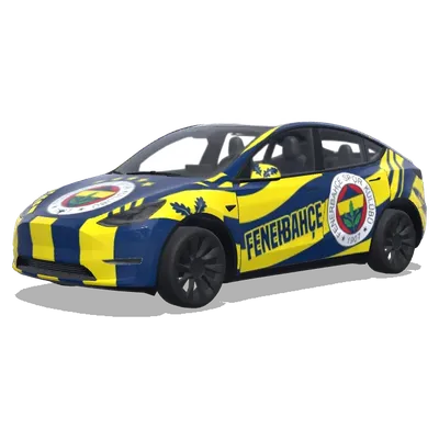 Fenerbahçe – Tesla Model Y wrap