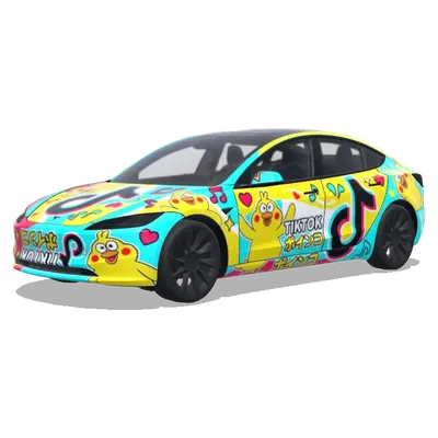 TikTok Poinko (TIKTOK,ポインコ) – covering Tesla Model 3