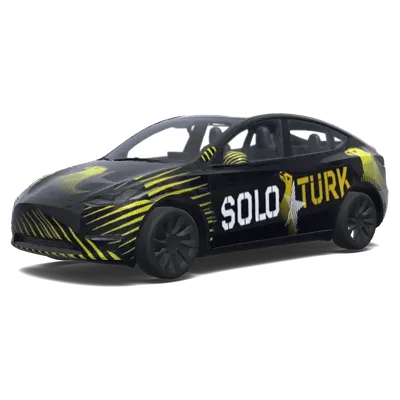 Solo Türk – оклейка Tesla Model Y