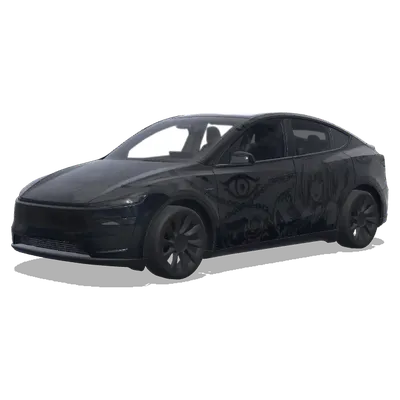 デスノート ミサ ブラック – テスラ Model Y ラッピング