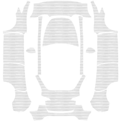 アイアンブロック (Iron Blocks (no outline)) – テスラ Model Y ラッピング