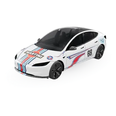Martini – Tesla Model 3 Wrap