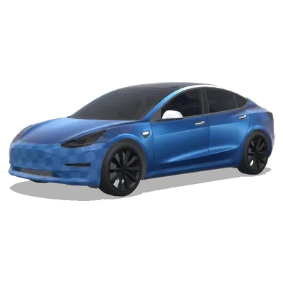Tesla blue color – Tesla Model 3 wrap