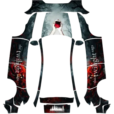 暮光之城（Twilight Saga） – 特斯拉 Model Y 塗裝