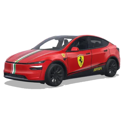 페라리 (Ferrari) – 테슬라 Model Y 랩핑