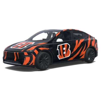 Bengalischer Tiger Tesla – Tesla Model Y Wrap