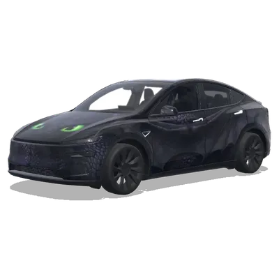 Ohnezahn (Toothless) – Tesla Model Y Wrap