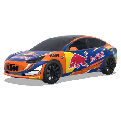KTM红牛（ktm redbull） – 特斯拉 Model 3 涂装
