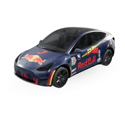 Red Bull Racing F1 2026 (Red Bull Racing F1 - Max Verstappen 2026) – Tesla Model Y Wrap