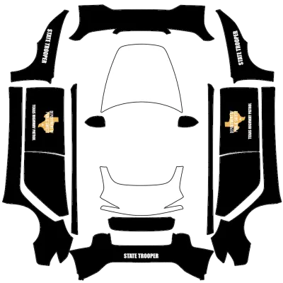 德州公路巡警（Texas Highway Patrol） – 特斯拉 Model 3 塗裝