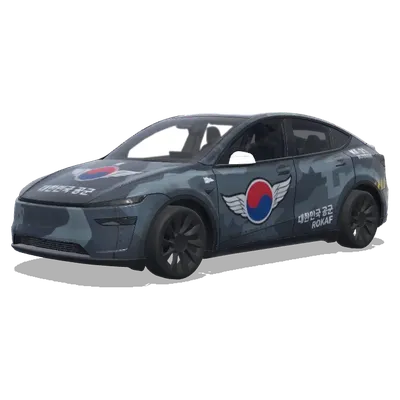 Südkoreanische Luftwaffe (대한민국 공군) – Tesla Model Y Wrap