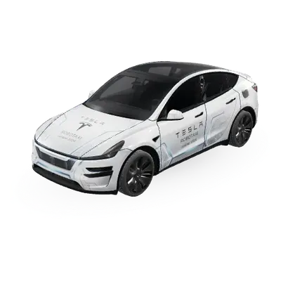Robotaxi Tesla – Tesla Model Y Wrap