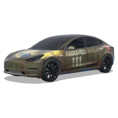 Fallout – Tesla Model 3 wrap