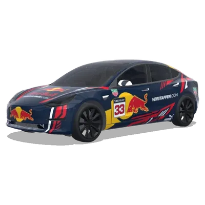 Verstappen Racing GT3 (Verstappen.com racing GT3) – Tesla Model 3 Wrap