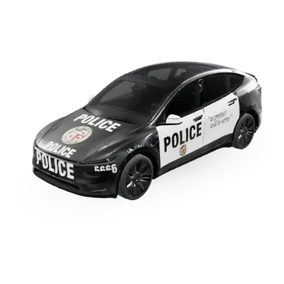 SEAN Polizei LA (SEAN-Police-LA) – Tesla Model Y L Wrap