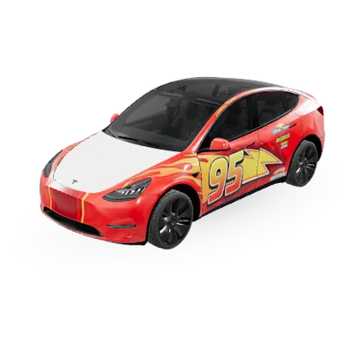 マックィーン (Mcqueen) – テスラ Model Y ラッピング