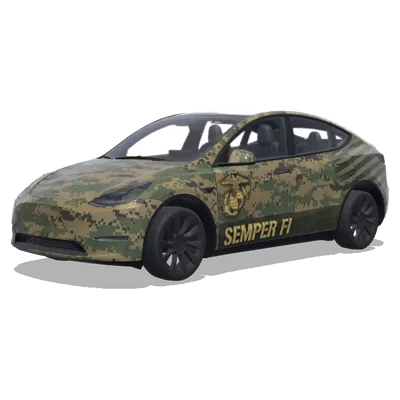 Marine Corps (marine corps) – Tesla Model Y Wrap