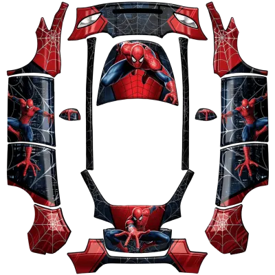3D 스파이더맨 매달리기 (3D Spiderman Hang on) – 테슬라 Model Y 랩핑