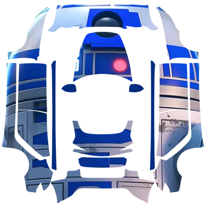 R2D2 – Tesla Model 3 wrap