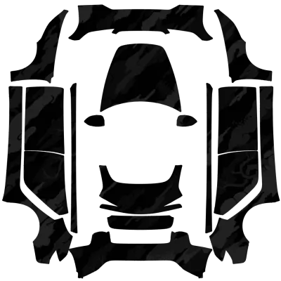 黑色迷彩（Black Camo） – 特斯拉 Model 3 塗裝