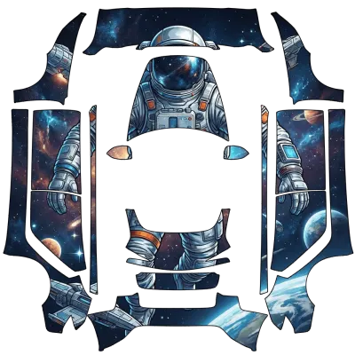 宇航員（Astronaut） – 特斯拉 Model 3 塗裝