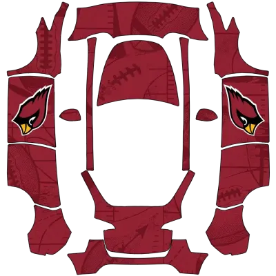 Arizona Cardinals – Tesla Model Y wrap