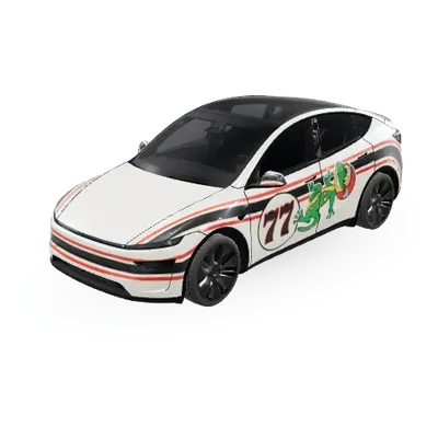 게코 레이싱 (Gecko Racing) – 테슬라 Model Y 랩핑