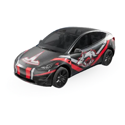 Tesla Wrap Test (Tesla wrap test) – Tesla Model Y Wrap