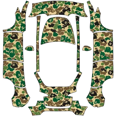 BAPE – テスラ Model Y ラッピング