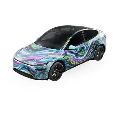 クローム (Chrome) – テスラ Model Y ラッピング