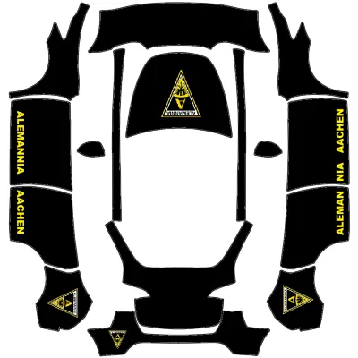 Алемания Аахен (Alemannia Aachen) – оклейка Tesla Model Y