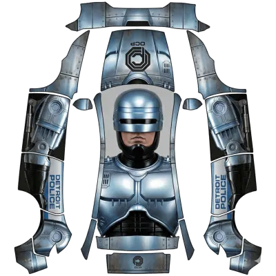 ロボコップ (Robocop) – テスラ Model Y ラッピング