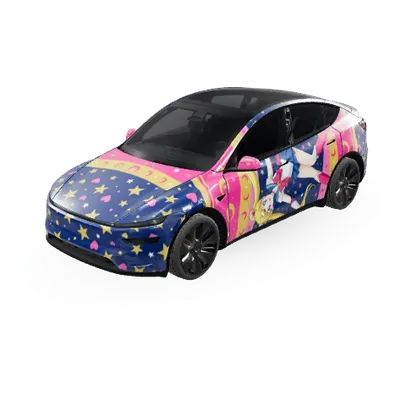 Sailor Moon (sailor moon) – Tesla Model Y Wrap