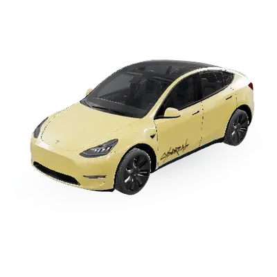 Cybercab – Tesla Model Y Wrap
