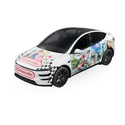 任天堂 (Nintendo) – テスラ Model Y ラッピング